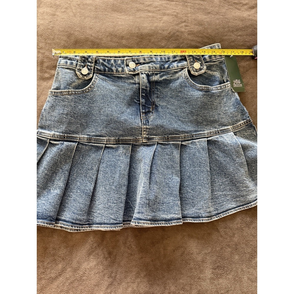 NWT Wild Fable Adult Women Size 10 Denim Skirt - Picture 3 of 4